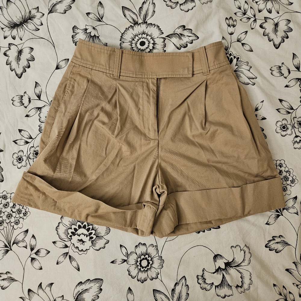 Club Monaco Tan Safari Shorts